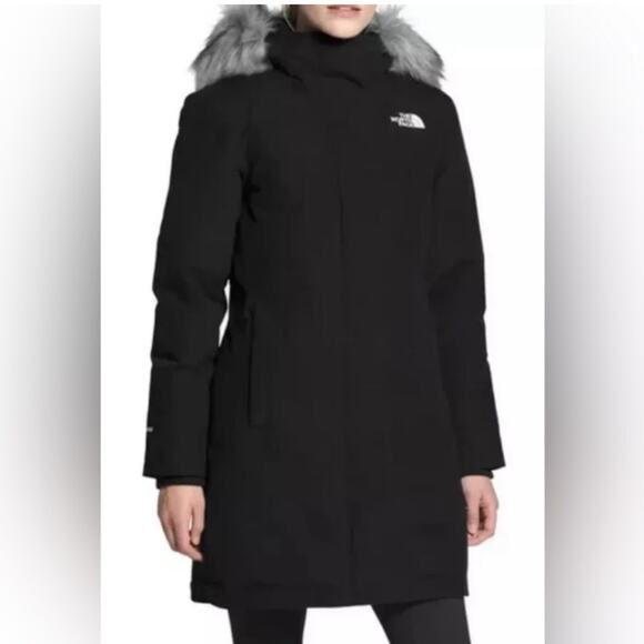 The North Face Jackets & Blazers - 🆕 North Face ARCTIC PARKA Down Black Removable Fur Hood Wind Water Proof 1X NWT